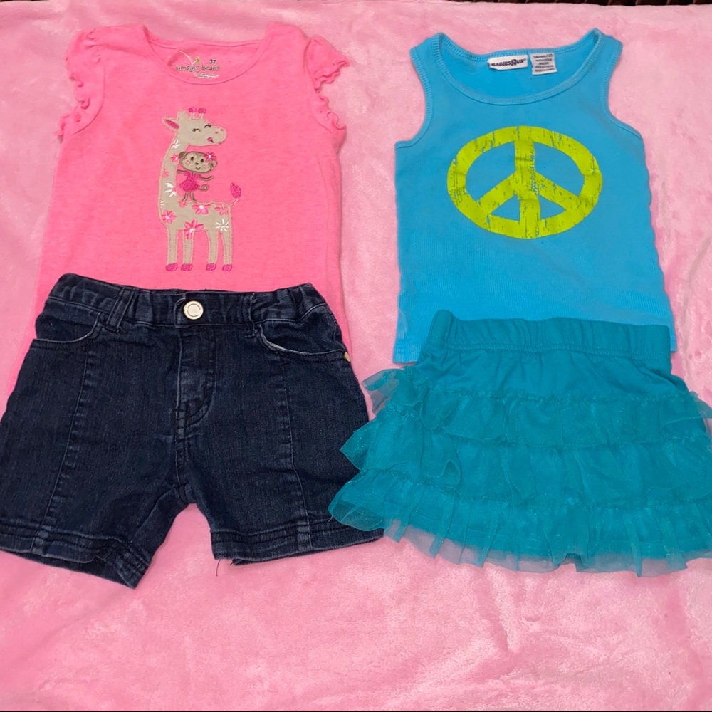 toddler girl outfits 3T And 2T